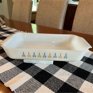 Vintage Fire King Candle Glow 1 1/2 Qt